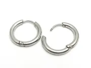 Tortite cercei otel inoxidabil 202 rotunde 17x16mm (2buc)
