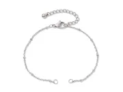 Baza bratara otel inoxidabil 304 pentru link cu biluta 17cm