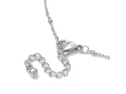 Baza bratara otel inoxidabil 304 pentru link cu biluta 17cm