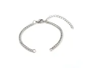 Baza bratara otel inoxidabil 304 pentru link cu prelungitor, lungime 16cm