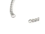 Baza bratara otel inoxidabil 304 pentru link cu prelungitor, lungime 16cm