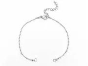 Baza bratara otel inoxidabil 304 pentru link cu biluta 17.5cm