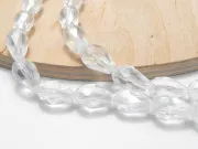 Cristal picatura 15x10mm transparent AB