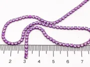 Lant cu strasuri 2mm mov opal AB (0.5m)
