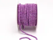 Lant cu strasuri 2mm mov opal AB (0.5m)