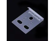 Etichete plastic expunere cercei 37x30mm (10buc)