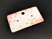 Etichete carton expunere cercei 50x30x0.4mm flori roz (10buc)