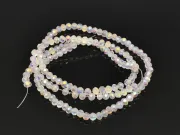 Margele cristal rondel 2.5x2mm transparent AB (sirag)