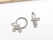 Inchizatoare toggle otel inoxidabil 304 libelula 18x14mm