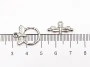 Inchizatoare toggle otel inoxidabil 304 libelula 18x14mm