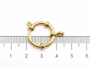 Inchizatoare otel inoxidabil 304 auriu rotunda 22x18x4mm