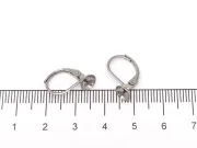 Tortite cercei otel inoxidabil 304 leverback cu pin 17.5x10x6mm