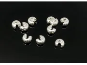 Acoperitor de crimp Argint 925 - 4x3mm (1buc)