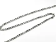 Lant otel inoxidabil 304 cu zale rotunde 3x1mm (1m)