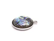 Pandantiv scoica Paua 18x15x4mm