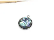 Pandantiv scoica Paua 18x15x4mm