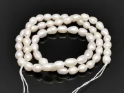 Șirag perle de cultură 6~5x4mm