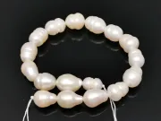 Sirag scurt perle de cultură 10~8x7~8mm