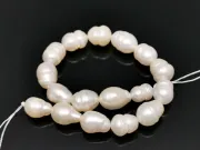 Sirag scurt perle de cultură 10~8x7~8mm