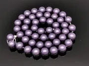 Sirag perle tip mallorca 8mm mov inchis