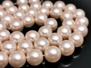 Sirag Perle tip mallorca 8mm roz pudra