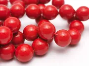 Sirag Perle tip mallorca 8mm rosu opac