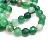 Sirag agate fatetat 6mm verde