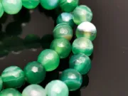 Sirag agate fatetat 6mm verde
