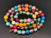 Sirag agate fatetat 6mm multicolor