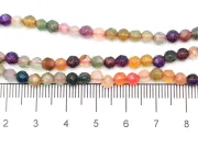 Sirag agate fatetat 4mm mix multicolor