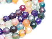 Sirag agate fatetat 4mm mix multicolor