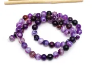 Sirag agate striped 6mm mov