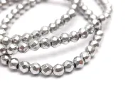 Sirag hematit fatetat 3mm argintiu deschis