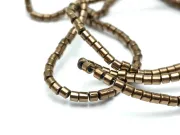 Sirag hematit tub 2x2mm bronz