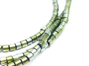 Sirag hematit tub 2x2mm iris verde