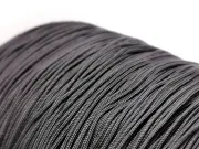 Rola snur nylon pentru bratari grosime 1mm negru (300m)