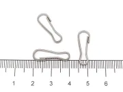 Inchizatoare tip carlig breloc otel inoxidabil 304 - 20x7x2mm