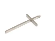 Charm otel inoxidabil 304 cruce 47x22.5x3mm