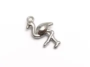 Charm otel inoxidabil 304 flamingo 18.5x10x4mm