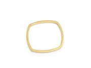 Link otel inoxidabil 201 auriu romb 16x16x1mm