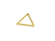 Link otel inoxidabil 201 auriu triunghi 13.5x12x1mm