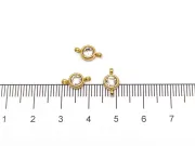 Link otel inoxidabil 201 auriu 10.5x6x3mm