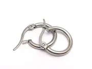 Tortite cercei otel inoxidabil 304 hoop 19x15mm (2buc)