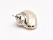 Pandantiv scoica sidef electroplacata 37~24x28~18x23~13mm