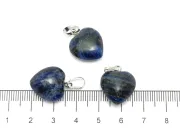 Pandantiv sodalit inima 19x16mm