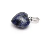 Pandantiv sodalit inima 19x16mm