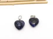 Pandantiv sodalit inima 19x16mm