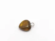 Pandantiv Ochi de tigru inima 13x10mm
