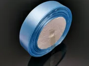 Panglica saten latime 20mm albastru deschis (22m)