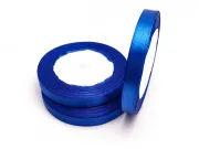 Panglica saten latime 10mm albastru (22m)
